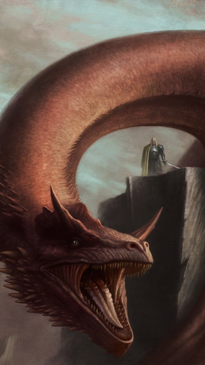 680x1209 Daemon Targaryen and Caraxes Wallpaper for iPhone and Mobile Phone
