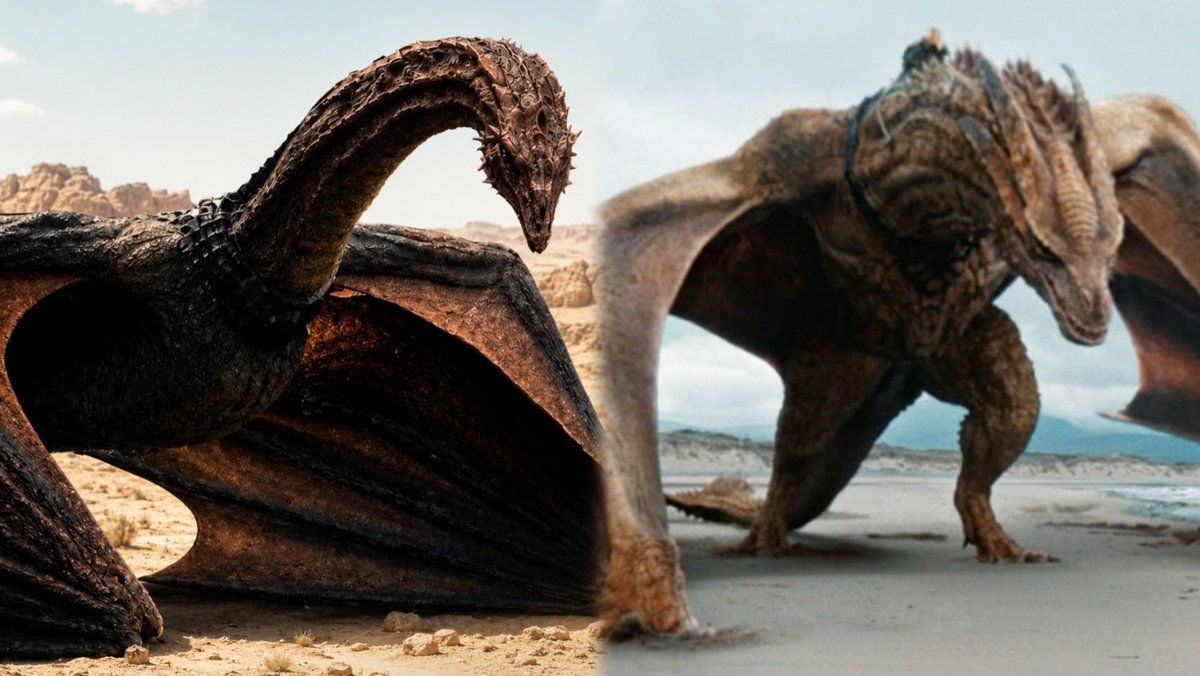 1200x676 The biggest difference between Caraxes and Syrax was the people riding them. Daemon turned Caraxes into one of the most feared dragons in history by constantly putting him into battle. Rhaenyra rarely