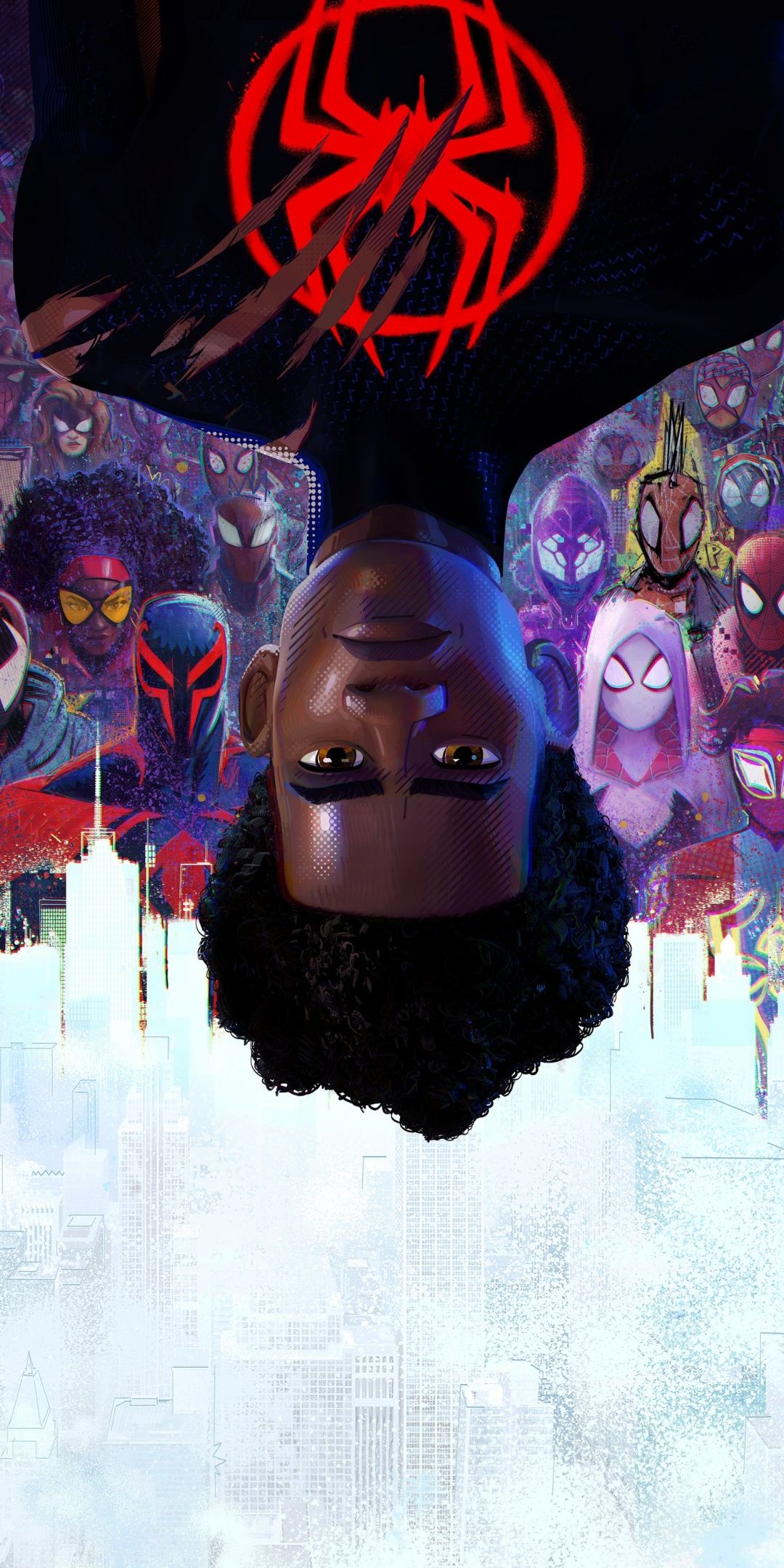1080x2160 Spider Man: Across The Spider Verse Wallpaper 4K, Miles Morales