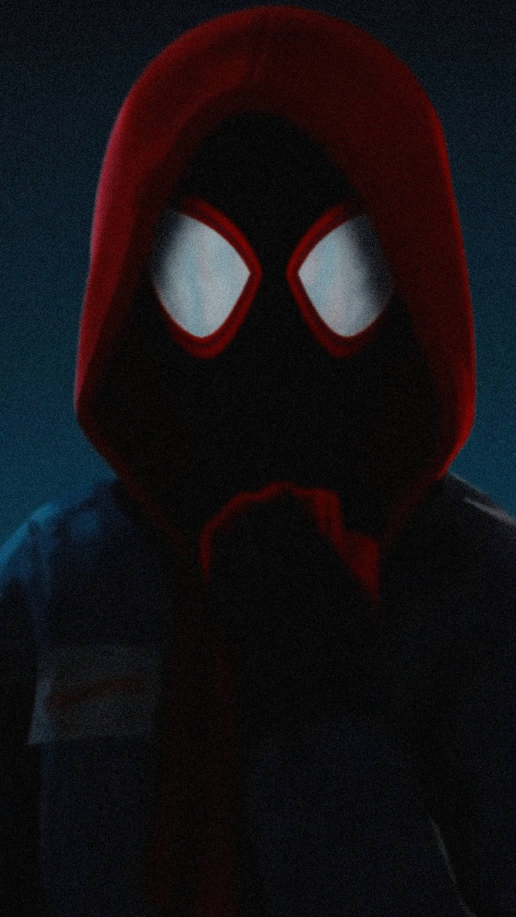 1032x1834 Miles Morales Mask Wallpaper