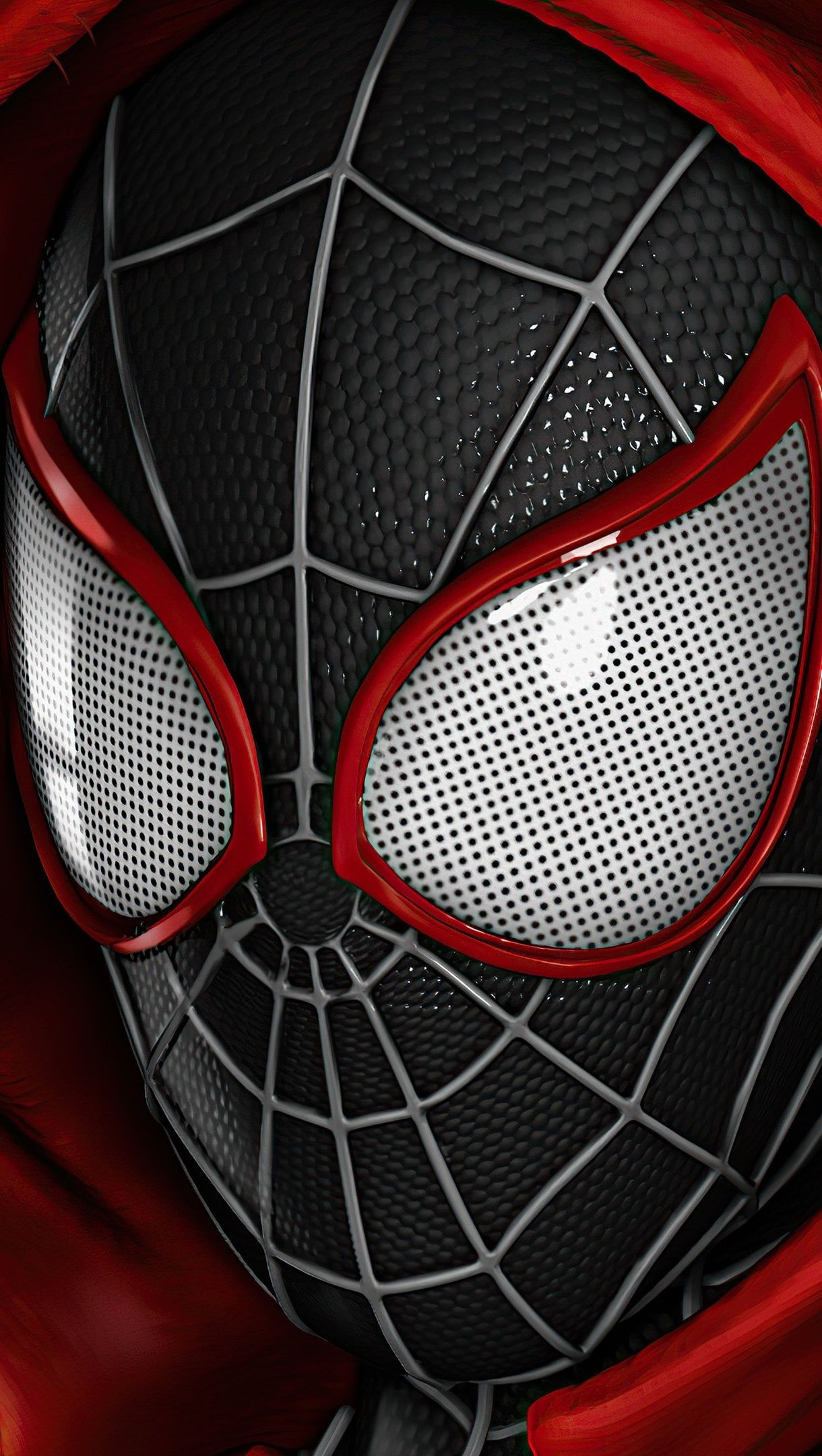1220x2160 Spiderman Miles Morales Wallpaper 4K for iPhone and Mobile Phone