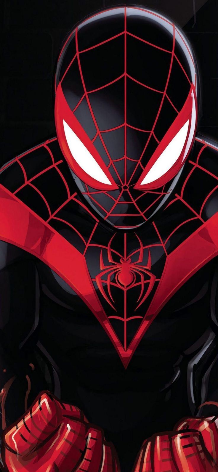 736x1594 Miles Morales iPhone 13 HD Wallpaper