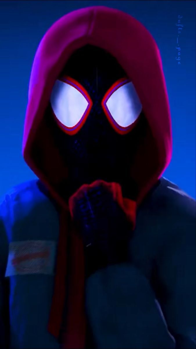 675x1200 Spider man in hoodie. Miles morales front view, Miles morales wallpaper no mask, Fachero