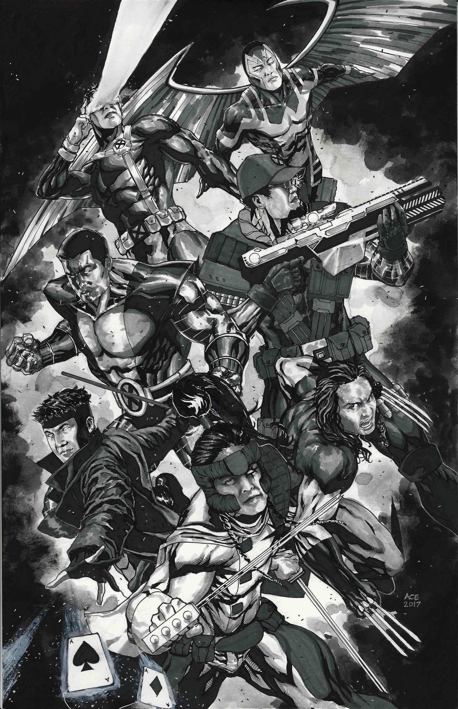 1920x2968 Ace Continuado Ni Edgar X Men