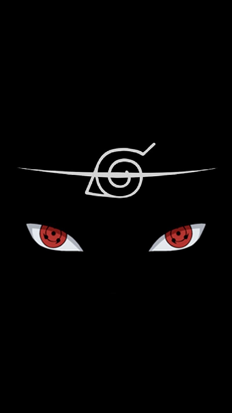 800x1422 Naruto Eyes, Black Background, anime, sage mode, animation, HD phone wallpaper