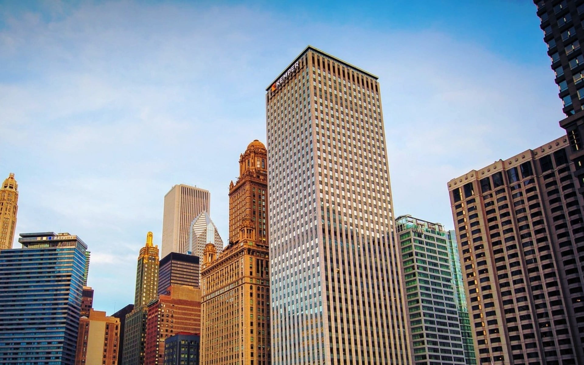 1920x1200 City buildings at daylight photography HD wallpaper