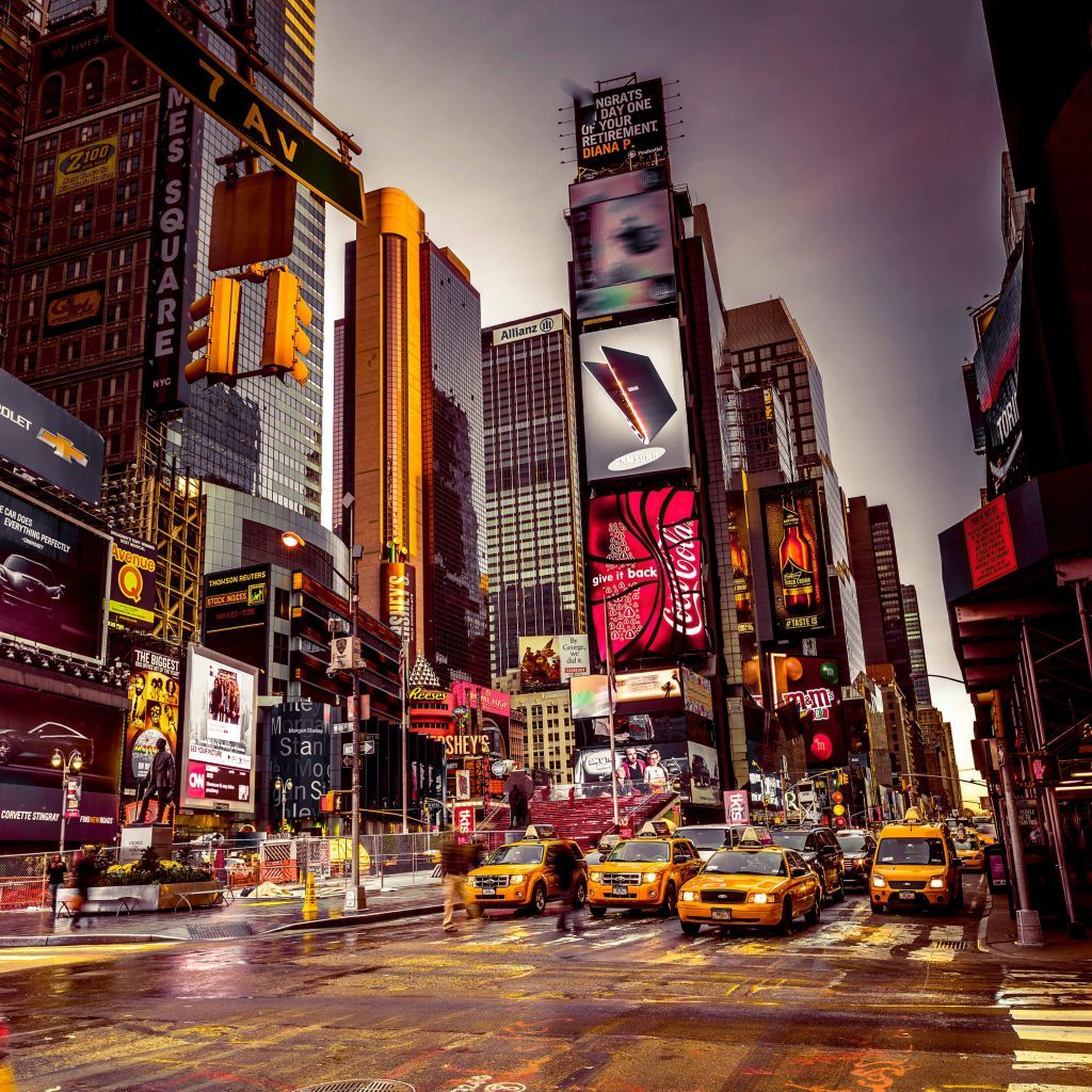 1024x1024 New York Photo Wallpaper
