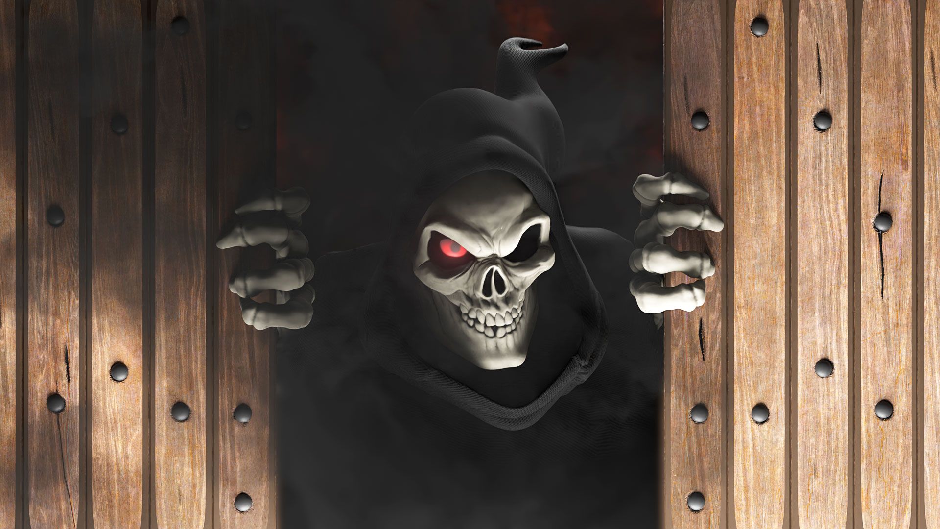 1920x1080 Spirit Halloween In Store Digital Displays And 3D Transformation Of Jack Reaper Character