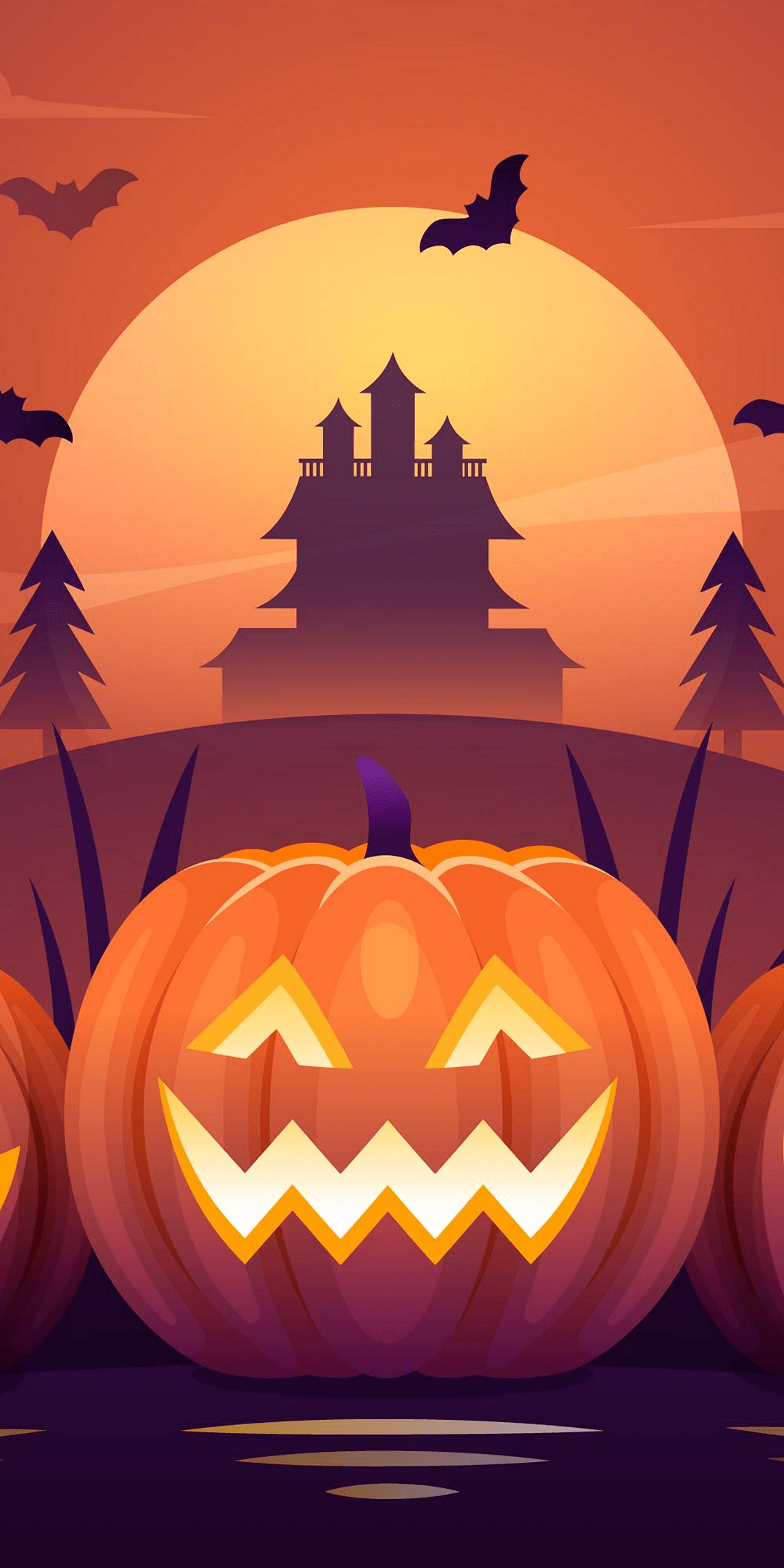 1080x2160 Wallpaper Halloween Trick Or Treating, Jack O Lantern, Spirit Halloween, World, Background Free Image