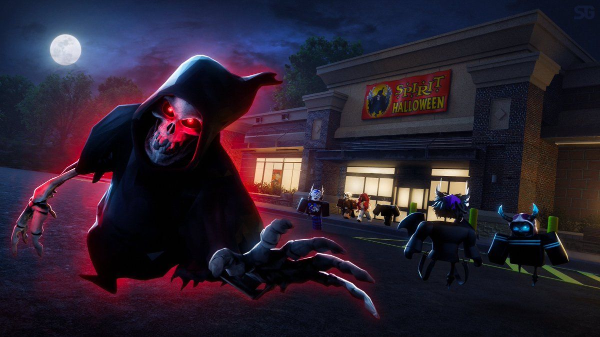 1200x675 Insane Render of our upcoming 2023 Spirit Halloween game created Join the Discord and Roblox Group for more information!