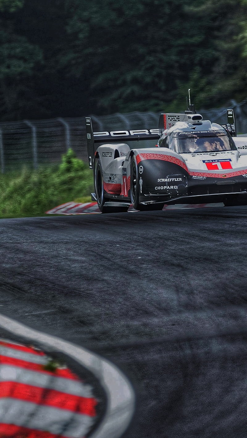 800x1419 Porsche 919 EVO, 919 evo, car, green hell, hybrid, nordschleife, nurburgring, HD phone wallpaper