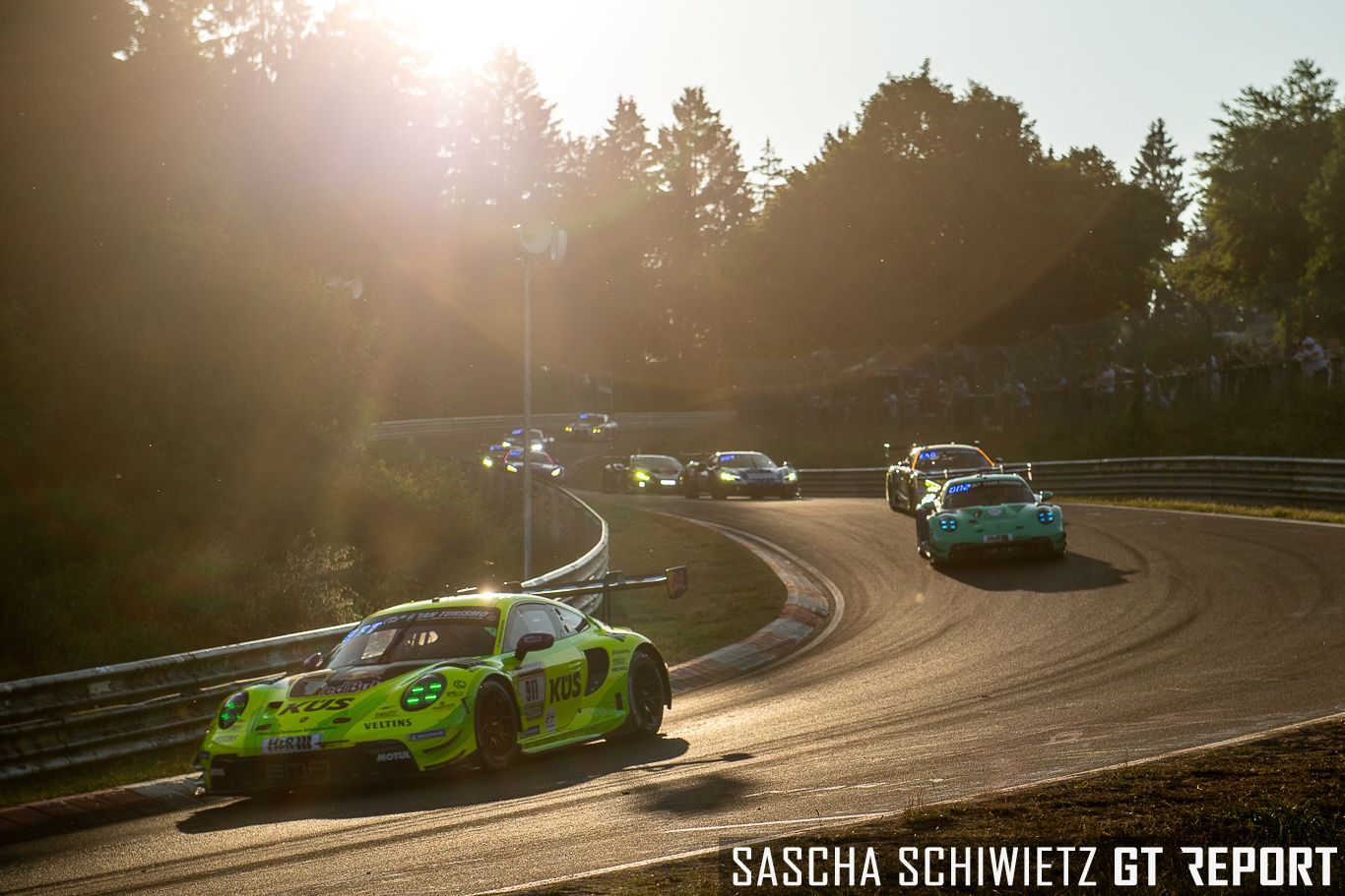 1366x911 Nürburgring 24 Hours 8 hour update: Grello holds firm, drama shakes top contenders
