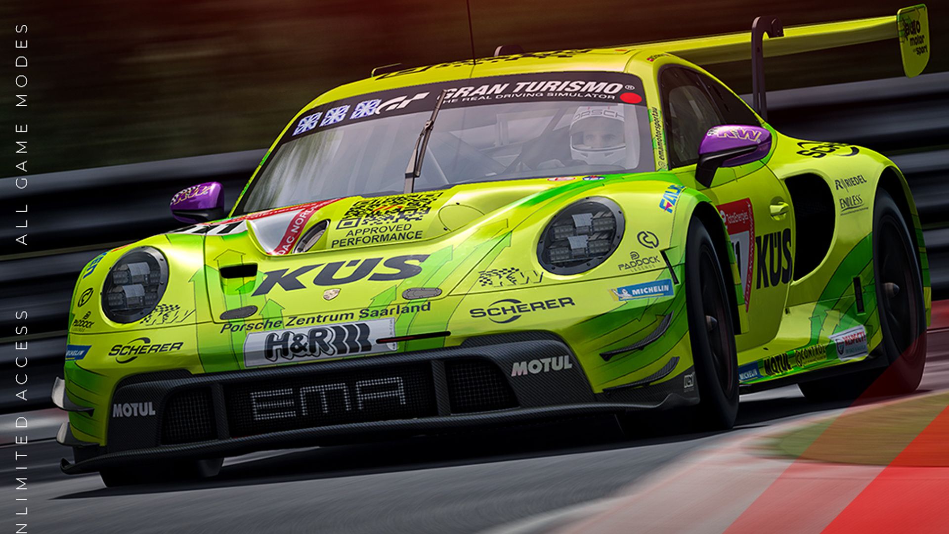 1920x1080 Drive the Nürburgring Nordschleife and a Porsche for free in RaceRoom this month