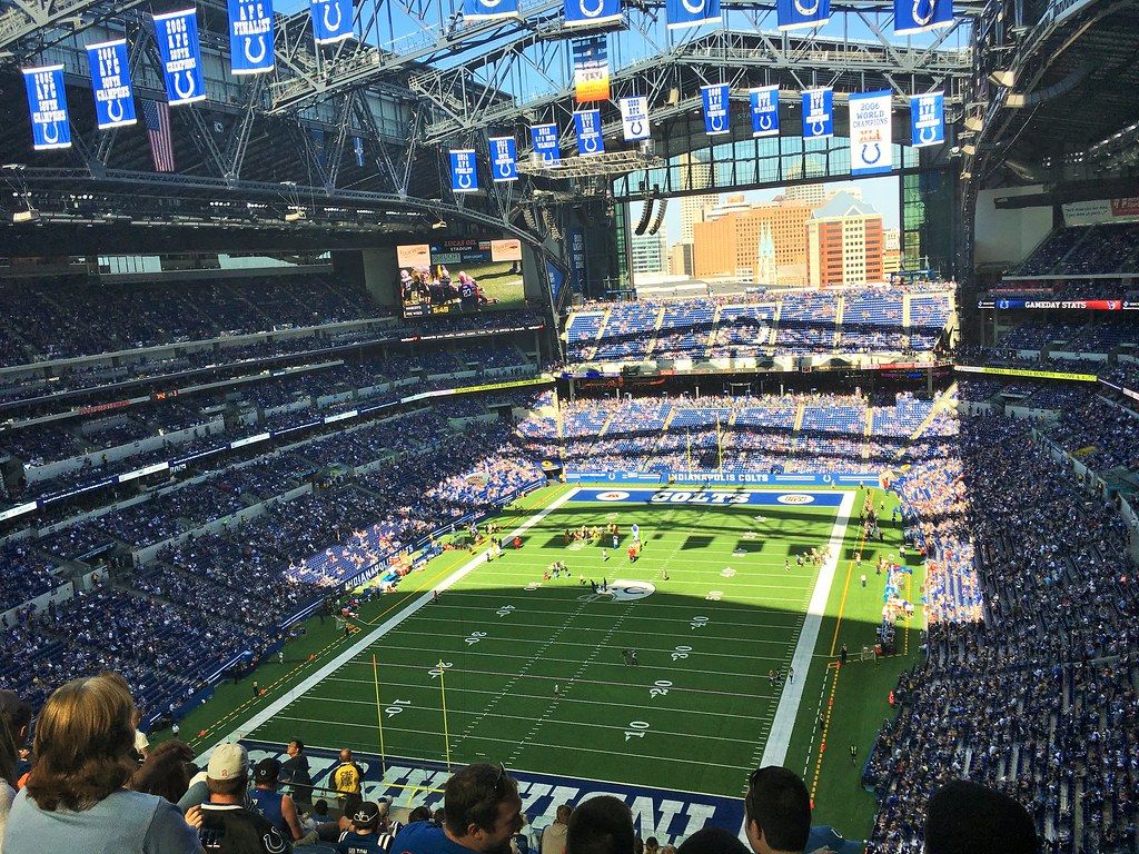1024x768 Section 624. Section 624 at Lucas Oil Stadium today, during