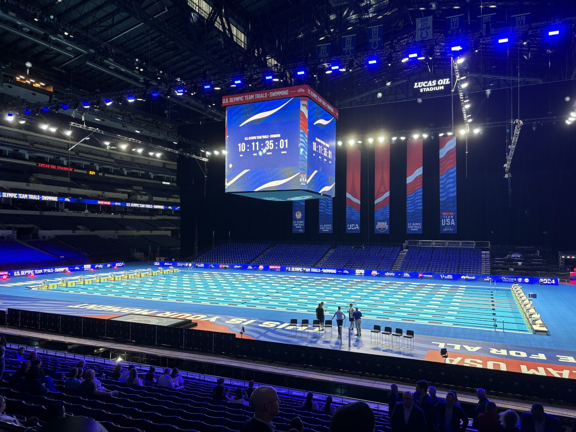 1920x1440 Olympic swimming trials splash down in Indianapolis