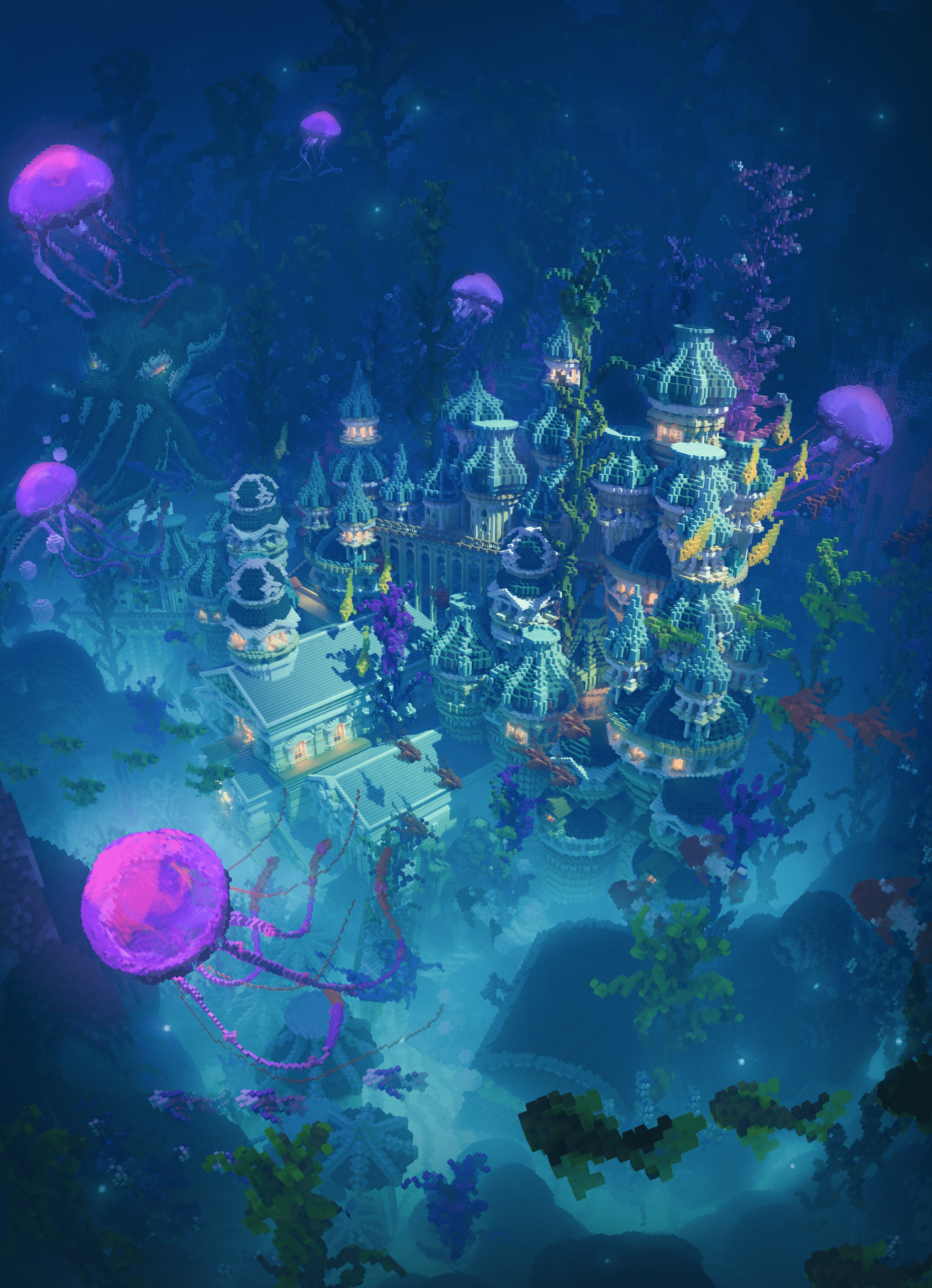 2894x4000 Isnt this underwater scene magical? built