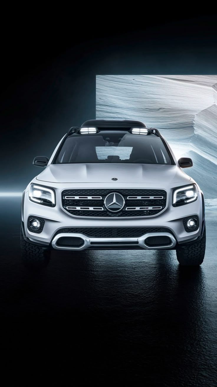 736x1309 Mercedes Benz Concept GLB 2019 4K Ultra HD Mobile Wallpaper for iPhone & Android