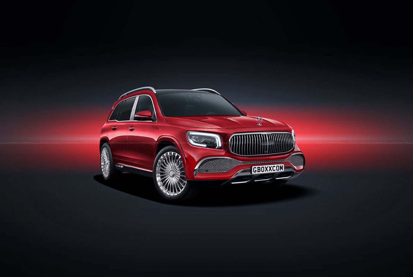 1400x939 Mercedes Maybach GLB (2). Image - Behance