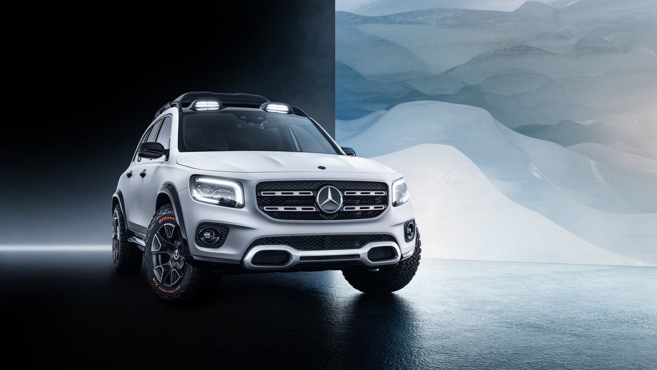 1290x726 The Tough Truck Mercedes Benz Concept GLB Treks To The Shanghai Auto Show