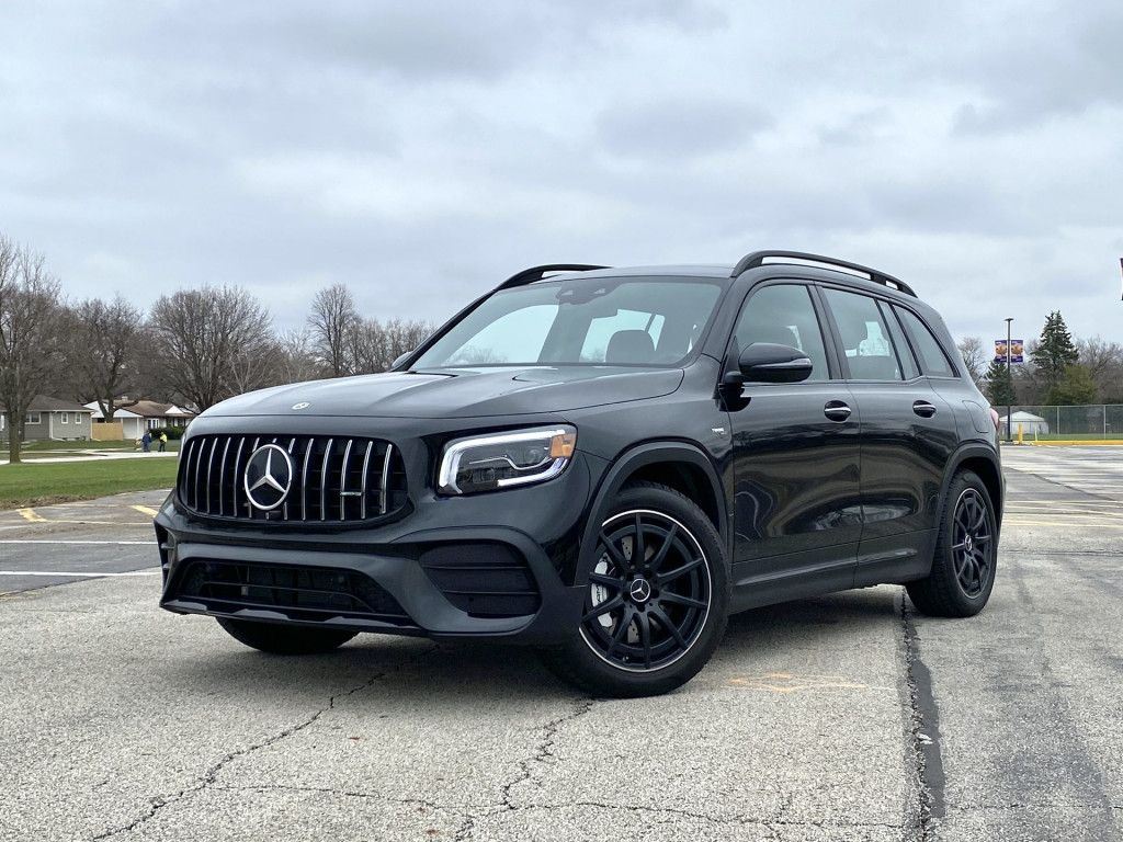 1024x768 First Drive Review: 2021 Mercedes Benz AMG GLB35 Barks Like A Big Dog