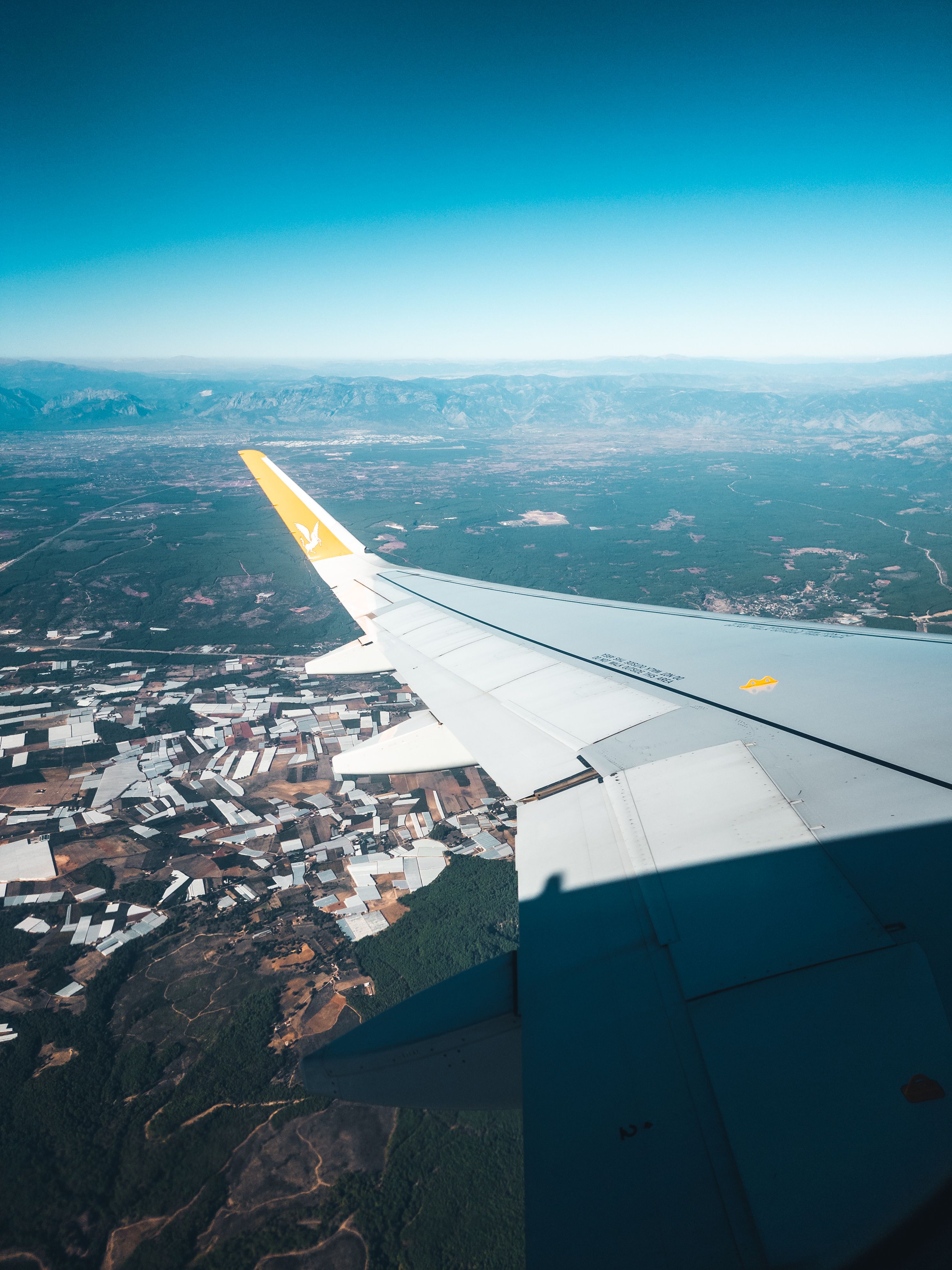 2985x3981 View from Airplane Window · Free