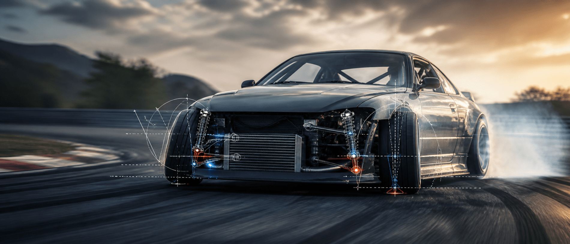 1900x814 Drift Car Alignment: What do Toe, Camber, and Caster Actually Do?