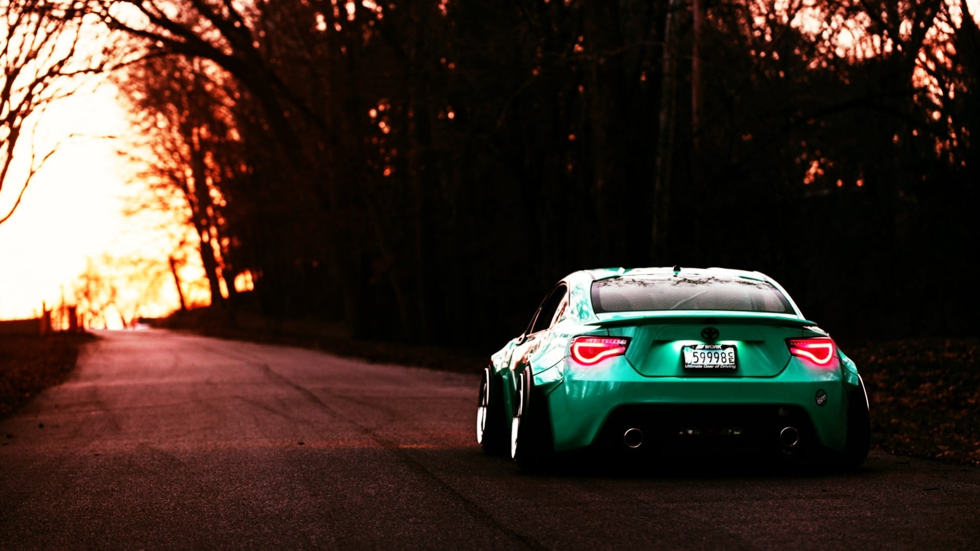 1920x1080 Green coupe, Toyota GT GT camber, BBS HD wallpaper