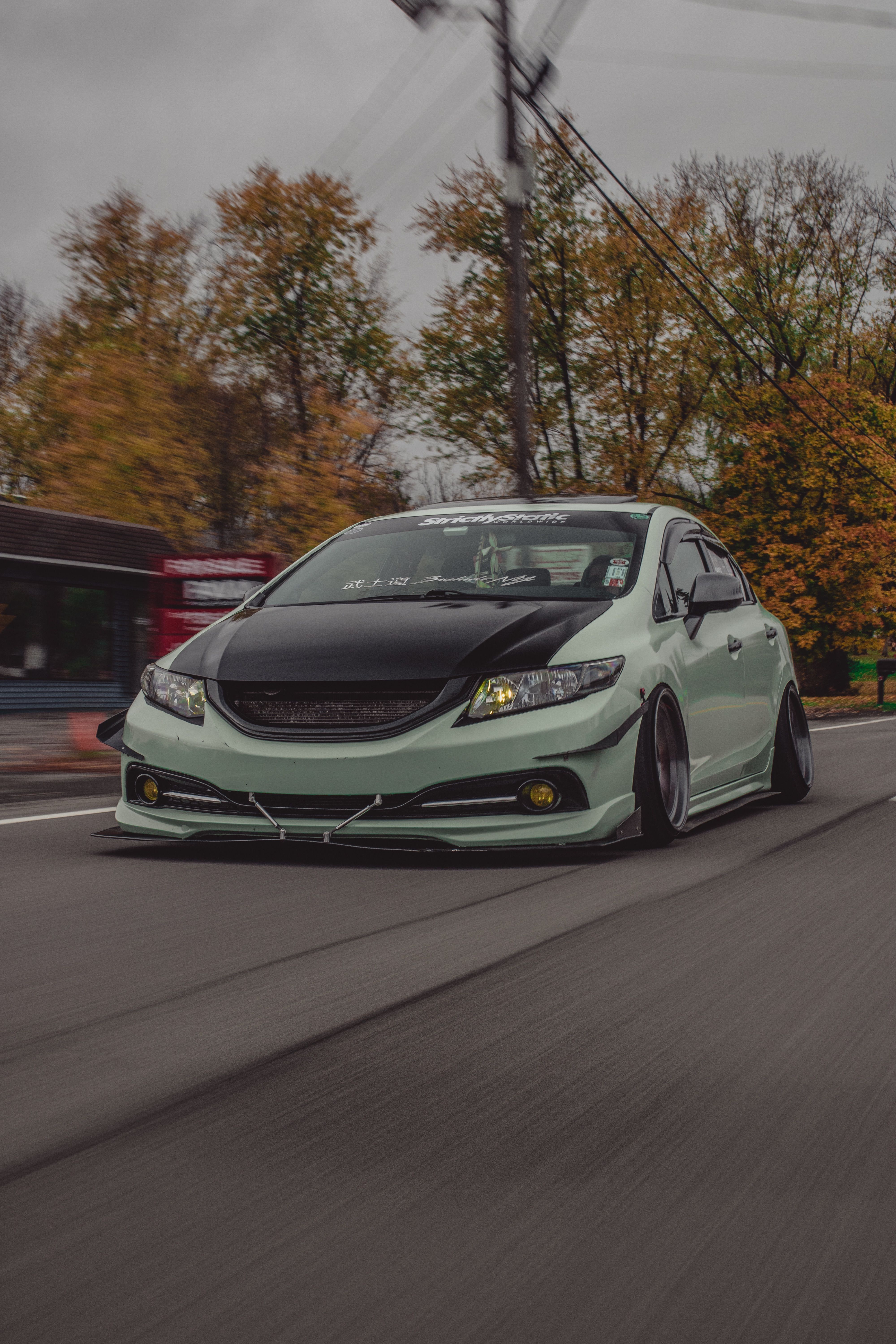 4000x6000 Car Driving Down the Road · Free