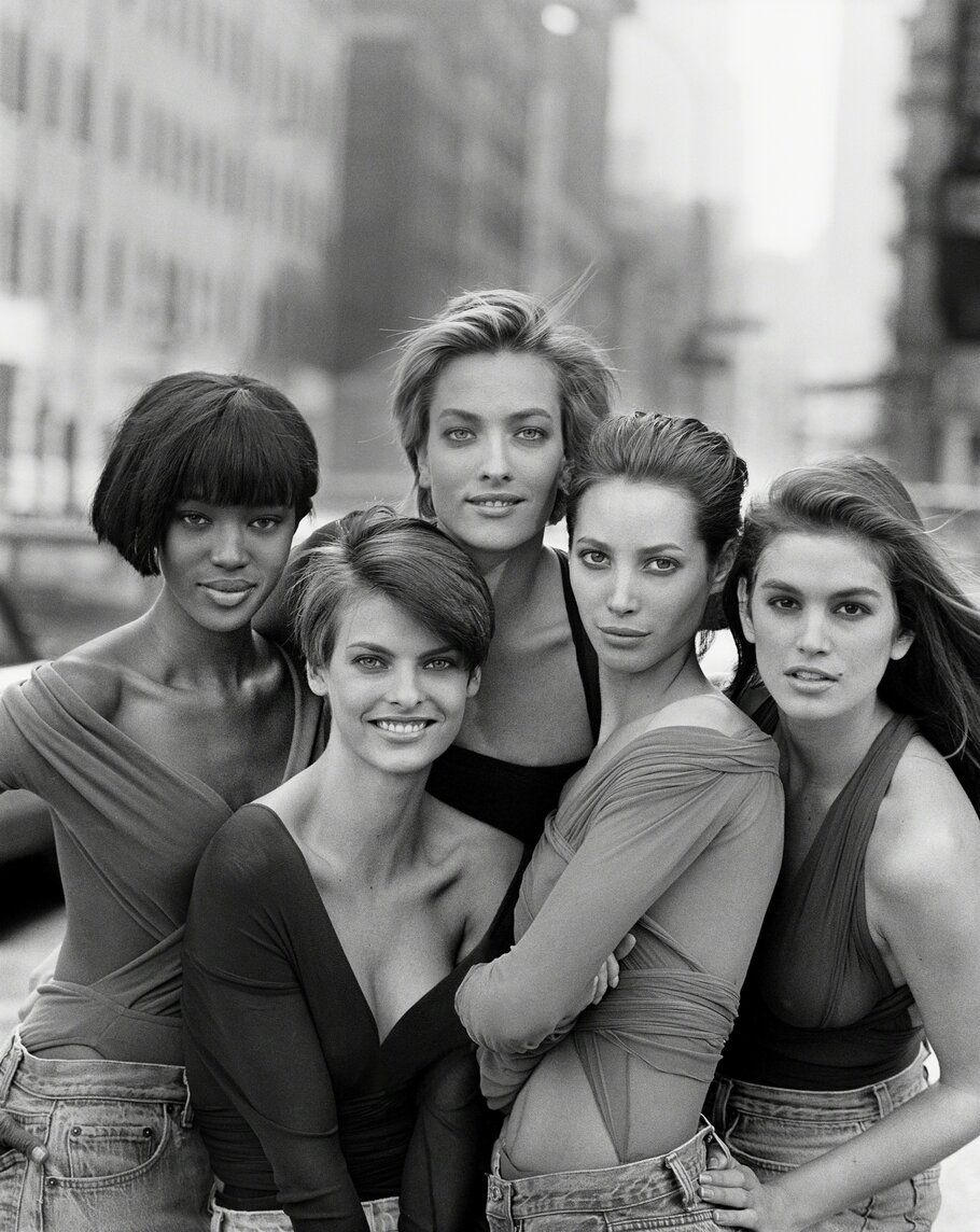 910x1144 This Peter Lindbergh Photo Launched the '90s Supermodel Era