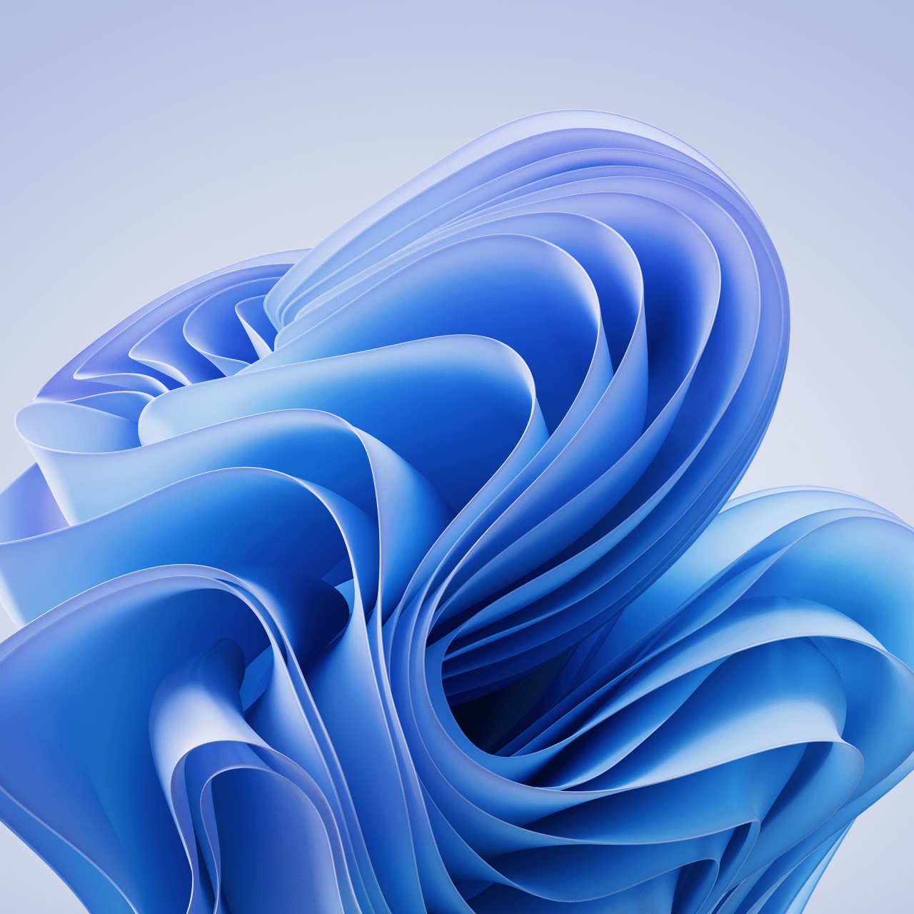 1280x1280 Surface Pro 9 Wallpaper 4K, Stock, Blue abstract