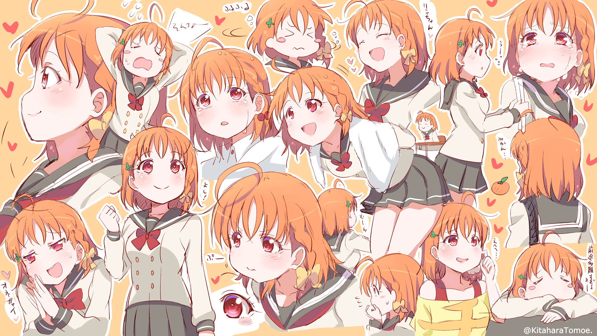 1920x1080 Chika Takami HD Anime Wallpaper Live! Sunshine!! by 北原朋萌x1080