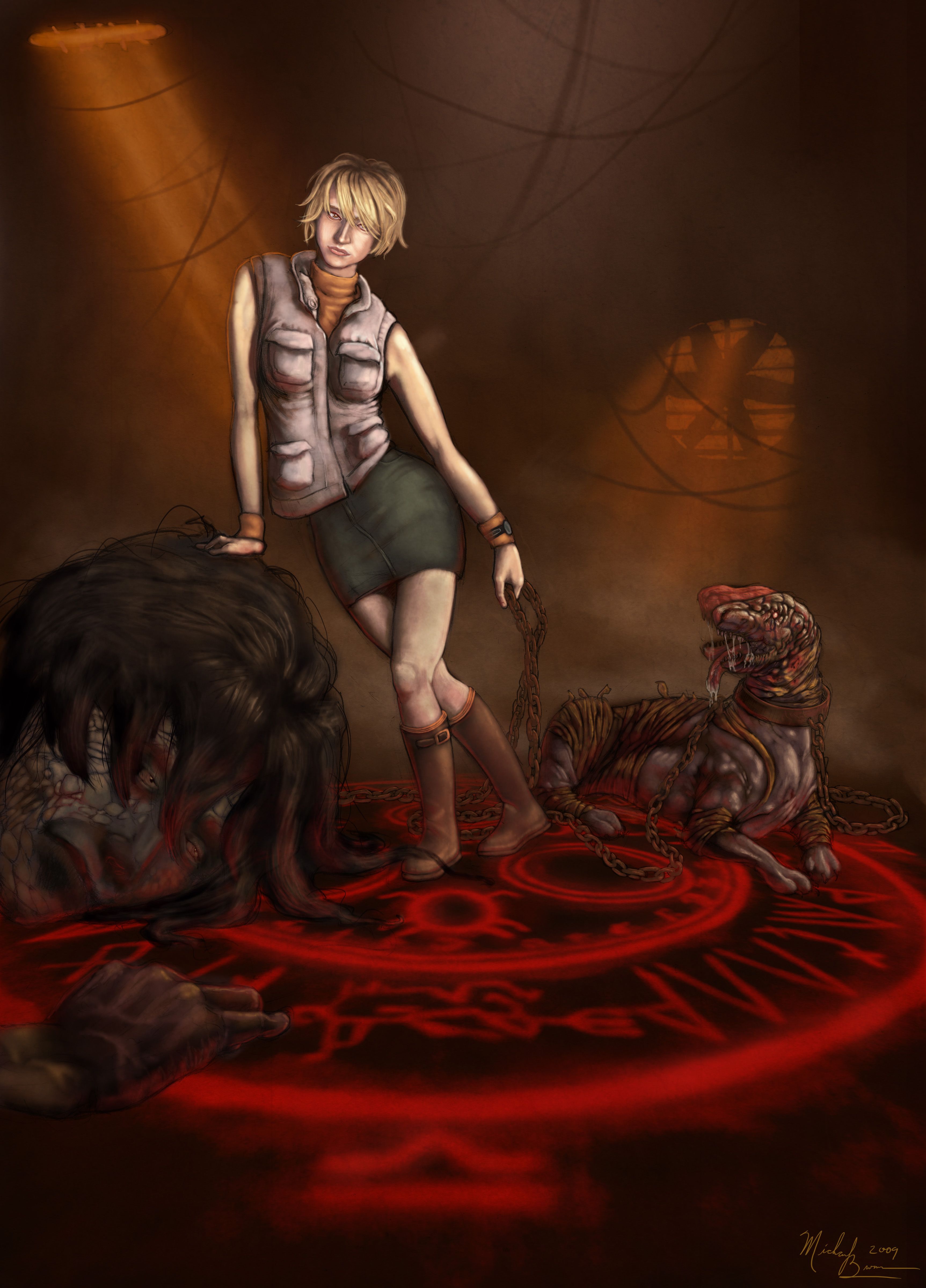 3450x4800 Silent Hill 3 Phone Wallpaper