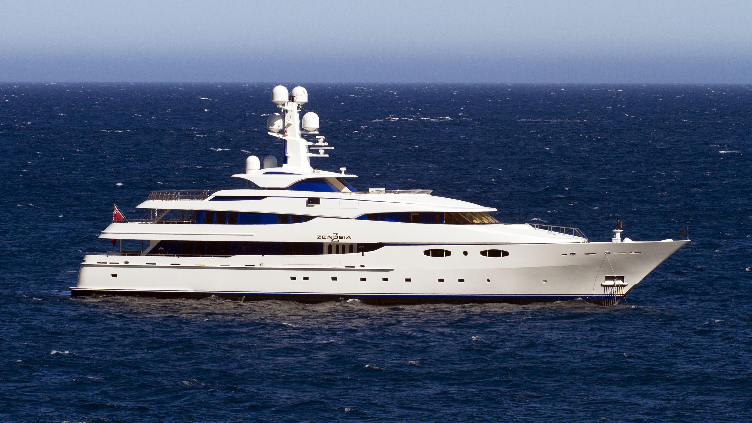 2560x1440 Zenobia yacht (Abeking & Rasmussen, 57.3m, 2003)