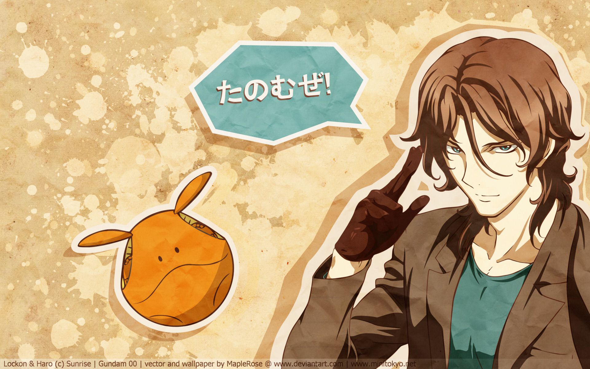 1920x1200 Lockon Stratos Suit Gundam 00 Anime Image Board