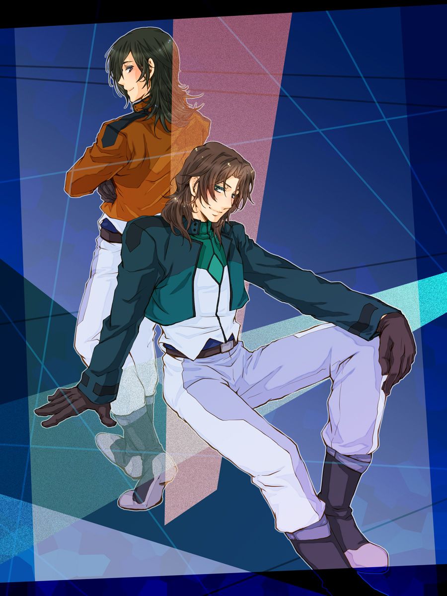 900x1200 Lockon Stratos, Brown Hair. Anime Image Board