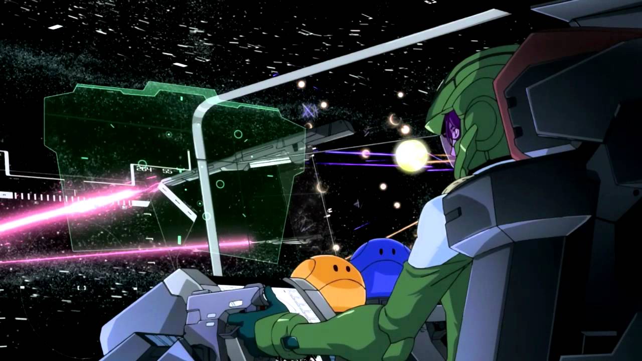 1280x720 Epic Anime Scenes: Lockon Stratos Indiscriminate Firing HD