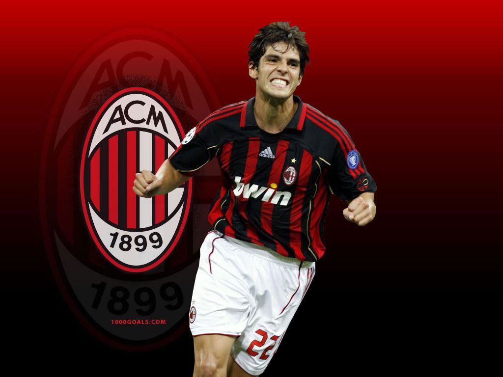 1024x768 Kaka AC Milan Wallpaper