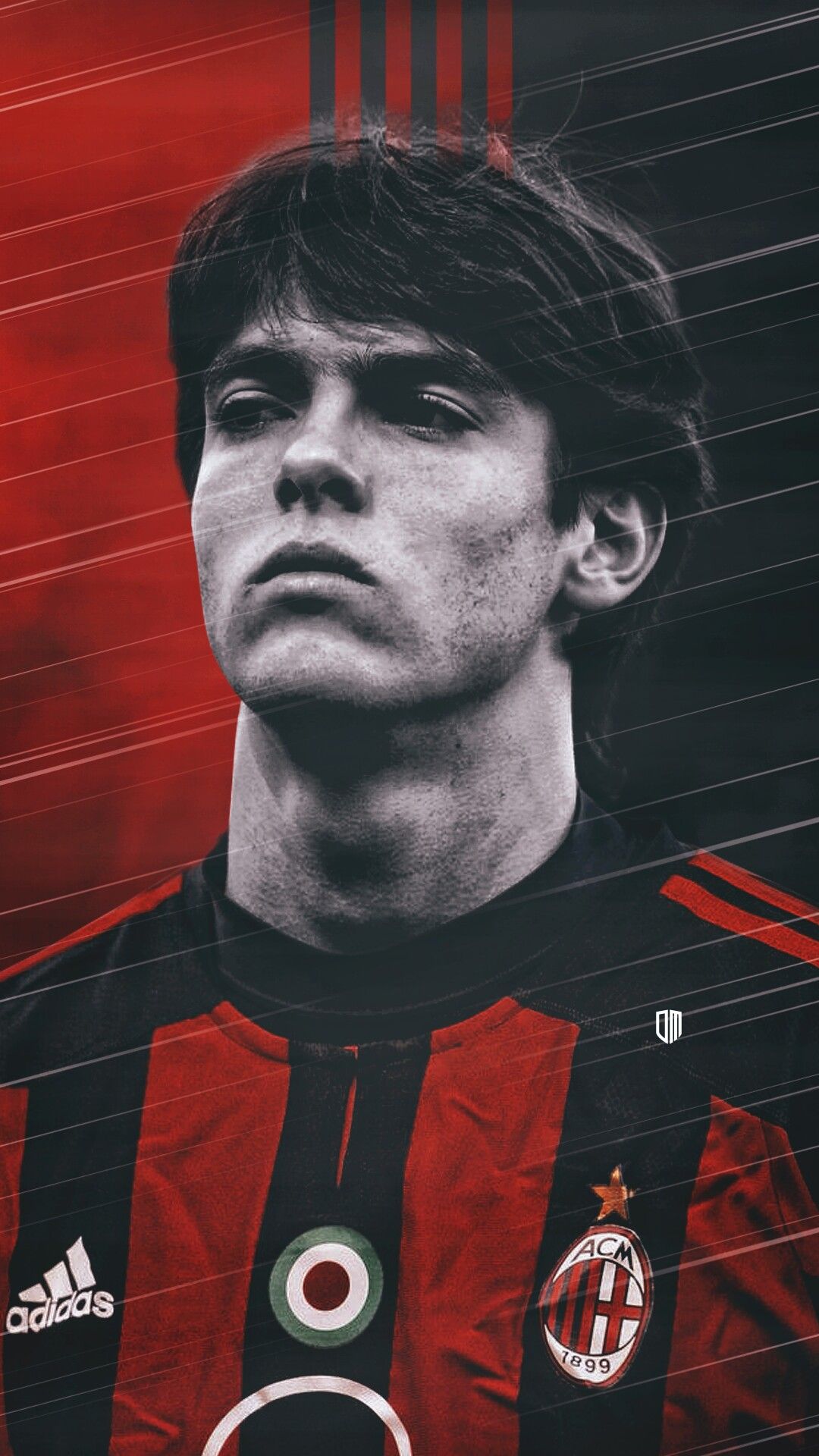 1080x1920 Kaka AC Milan Wallpaper