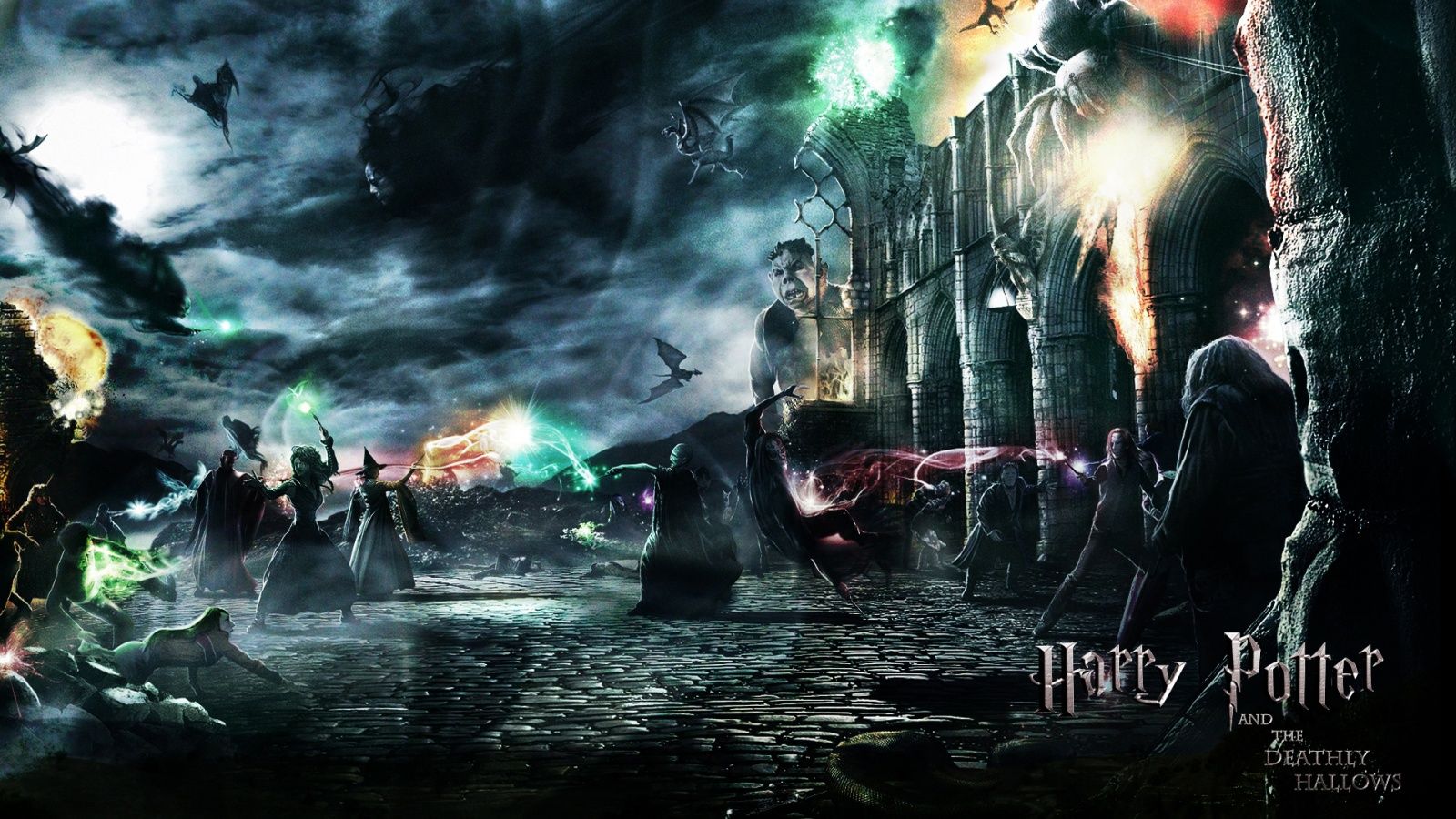 1600x900 Harry Potter And The Deathly Hallows 4K UHD Wallpaper for UltraHD Desktop and TV : Widescreen and UltraWide Display : Smartphone and Tablet Devices
