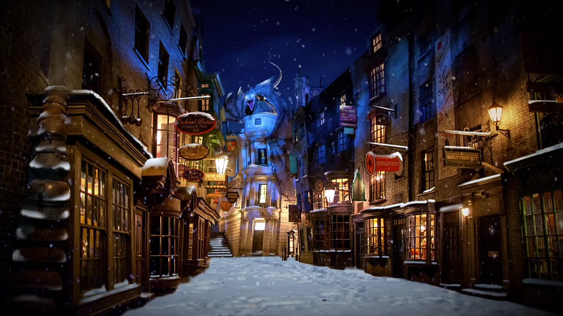 1920x1080 harry potter diagon alley Live Wallpaper