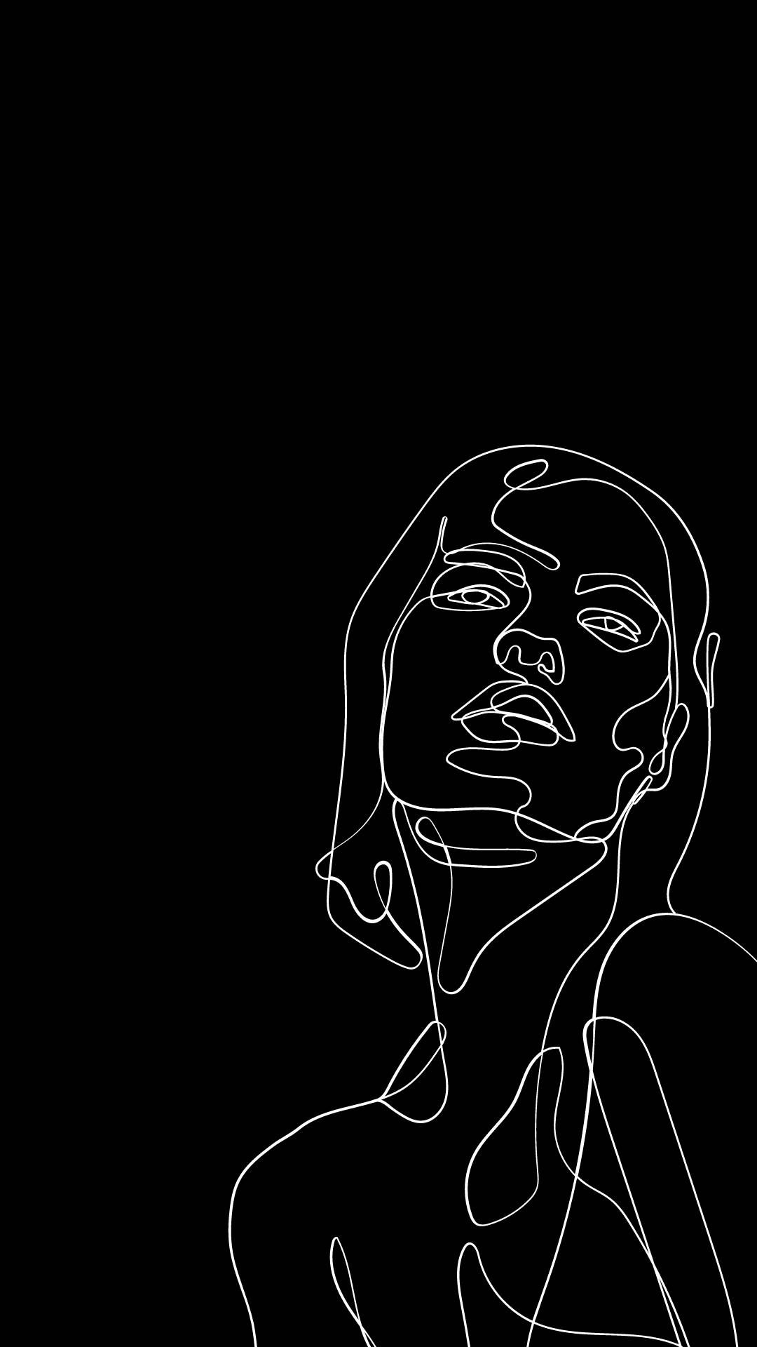 1080x1920 Dark Drawings Wallpaper