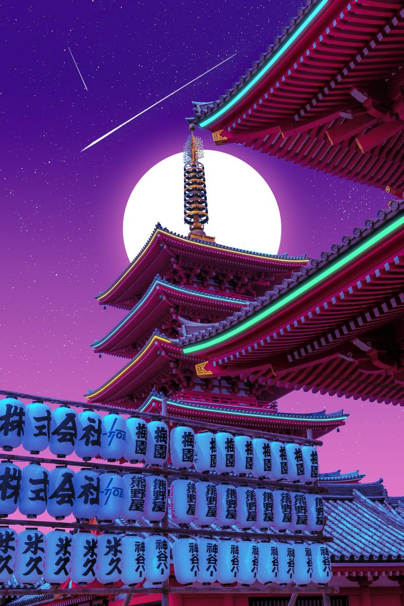 800x1200 Purple Castle