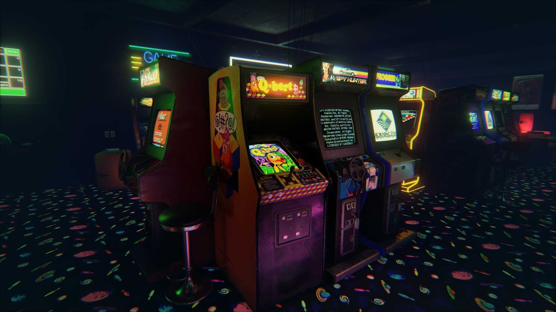 1920x1080 Classic Arcade Wallpaper