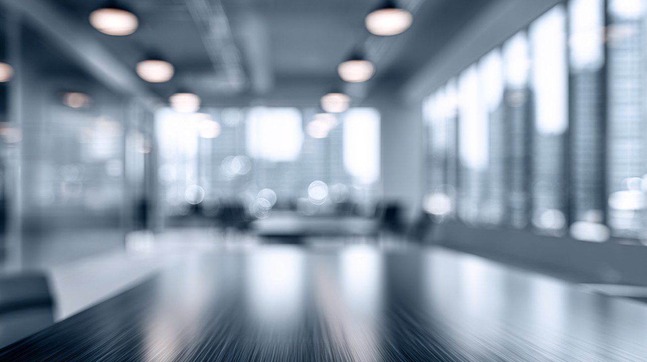 1285x720 Blurred Corporate Office Background in Cool Tones