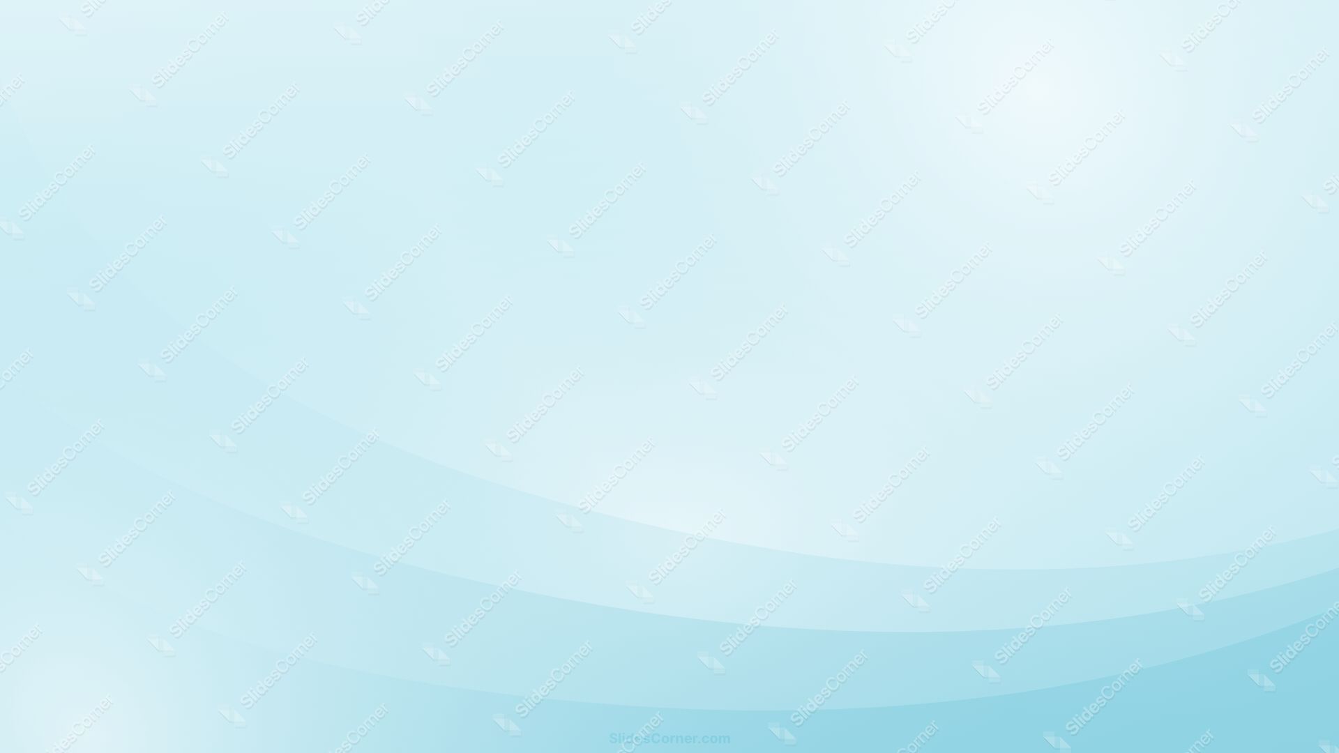 1920x1080 Free Professional PPT Background Light Blue