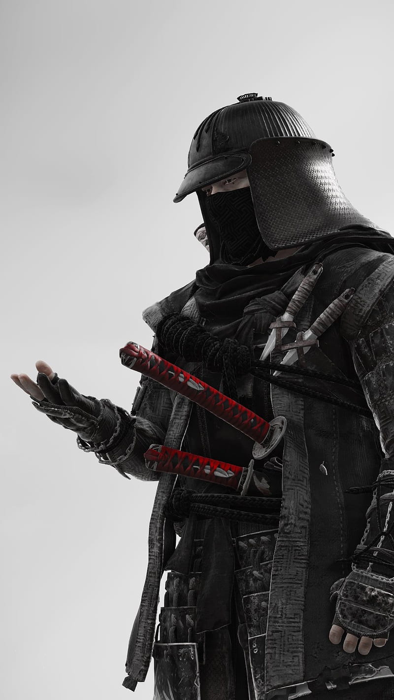 800x1422 Ghost of tsushima, black, dark, ghost, jin, ninja, sakai, samurai, tsushima, HD phone wallpaper