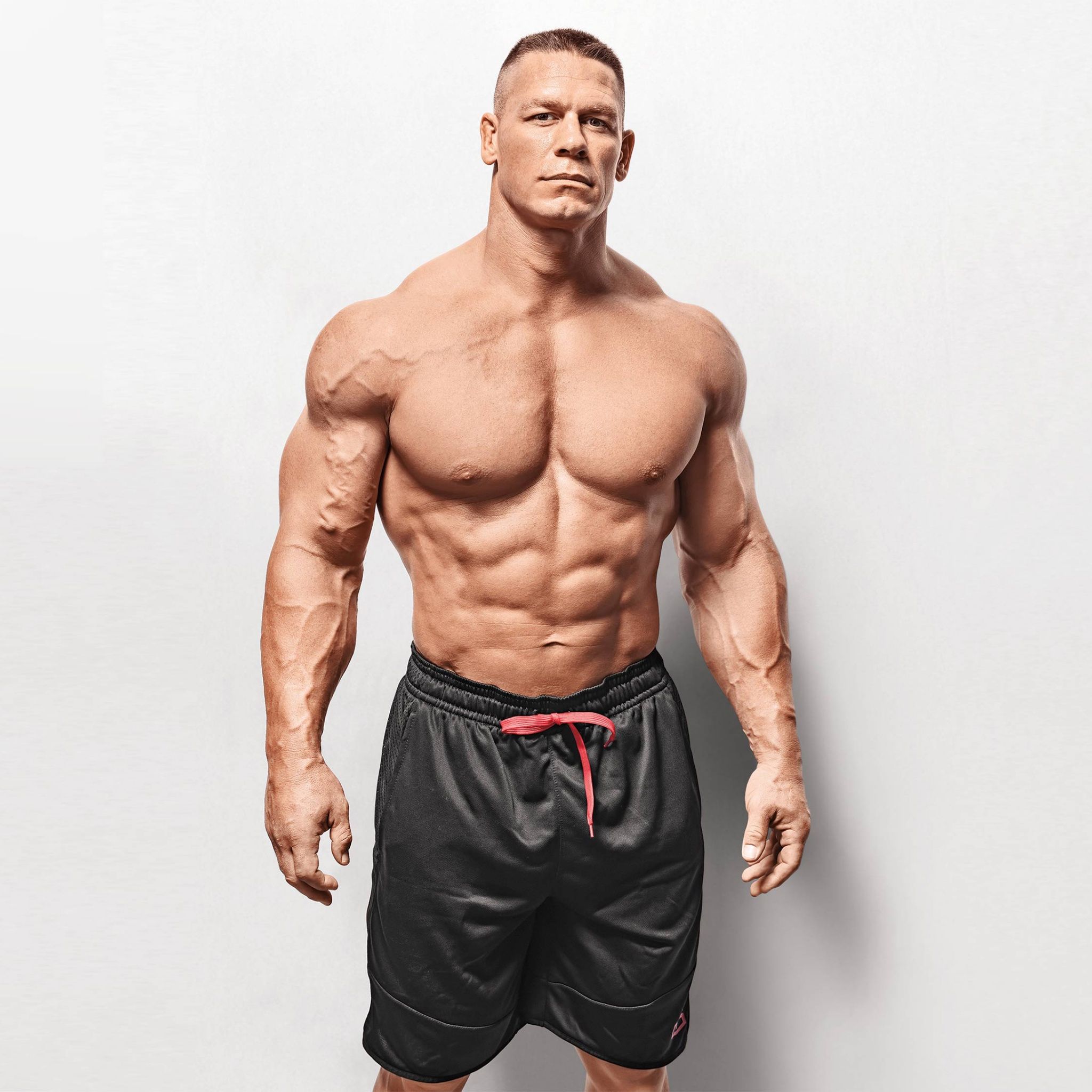 2048x2048 John Cena Wallpaper 4K, Bodybuilder, WWE Wrestler