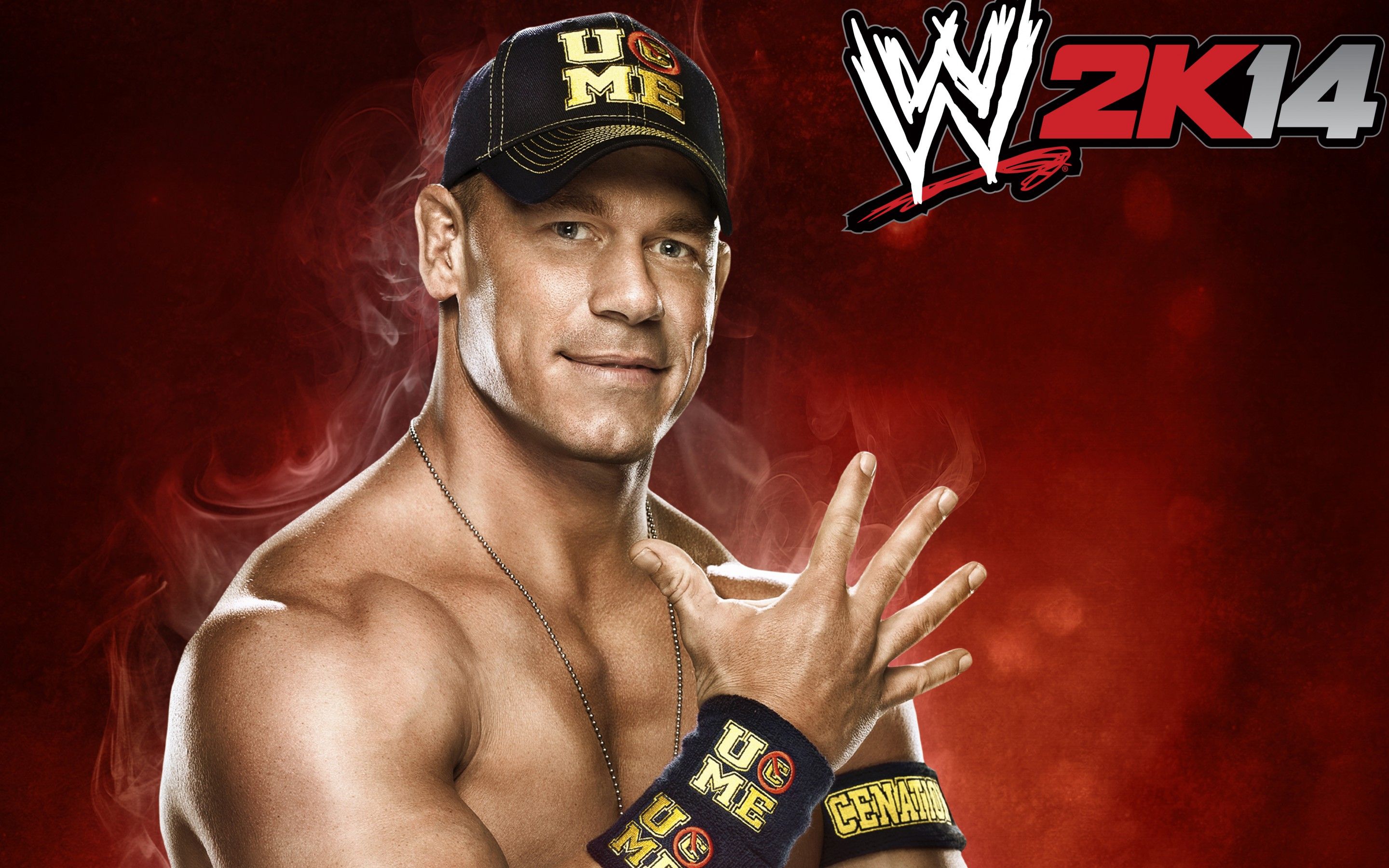 2880x1800 John Cena WWE 2K14 HD Wallpaperx1800