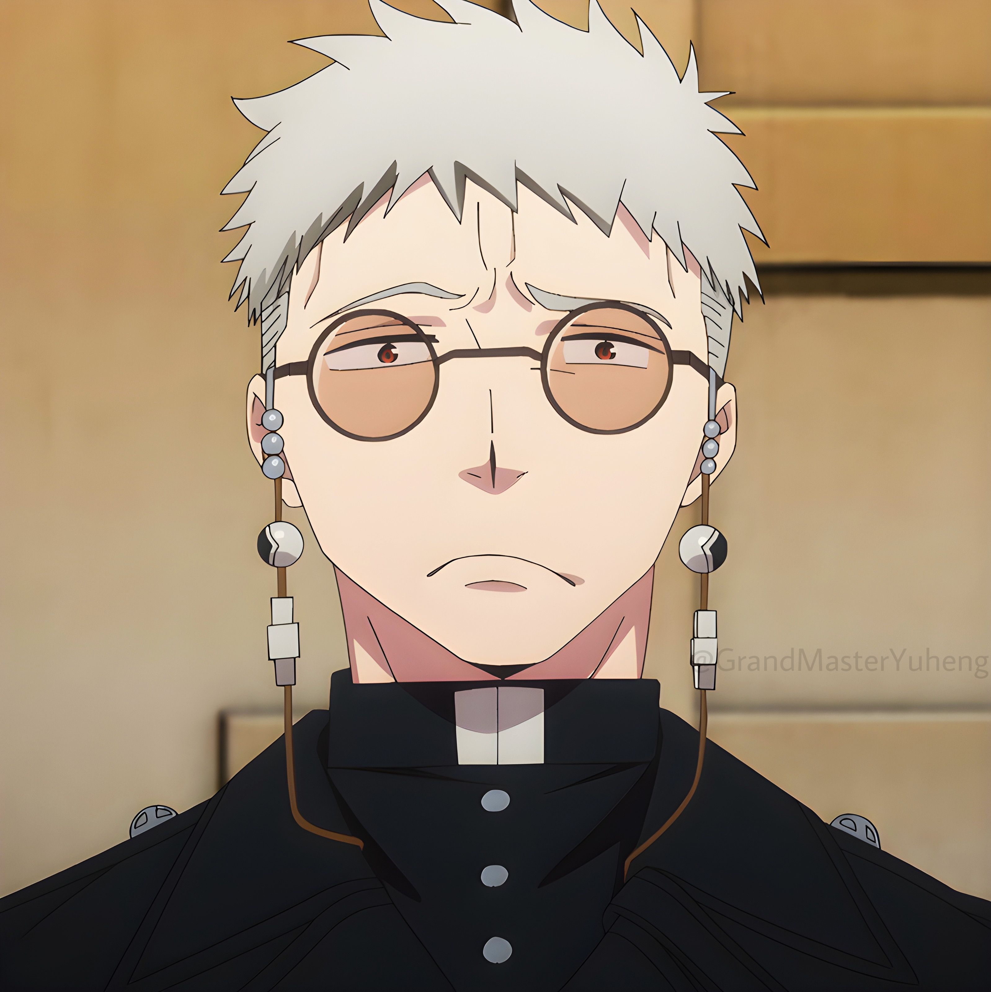 3196x3200 Blue exorcist ideas. blue exorcist shiro, father fujimoto, shiro fujimoto
