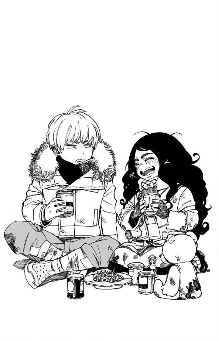736x1146 Fujimoto Shiro and Egin Yuri nous Exorcist